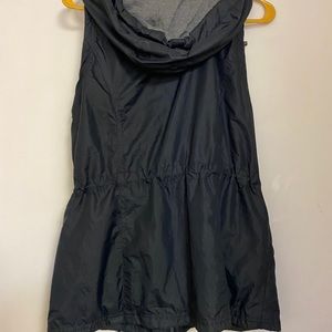 Navy Cinched Waist Vest